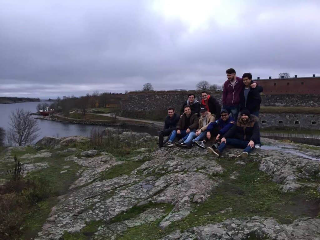 Suomenlinna Finland Happy Group Travel