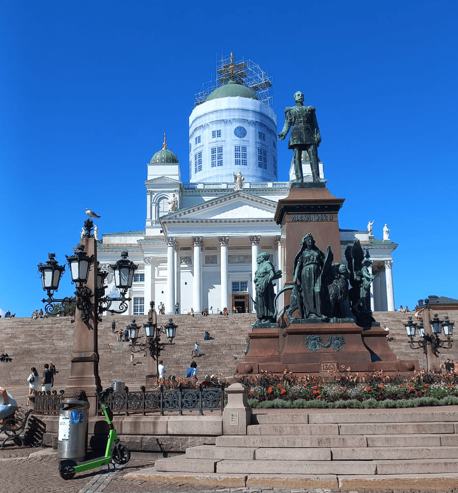 Finland Square Helsinki Summer